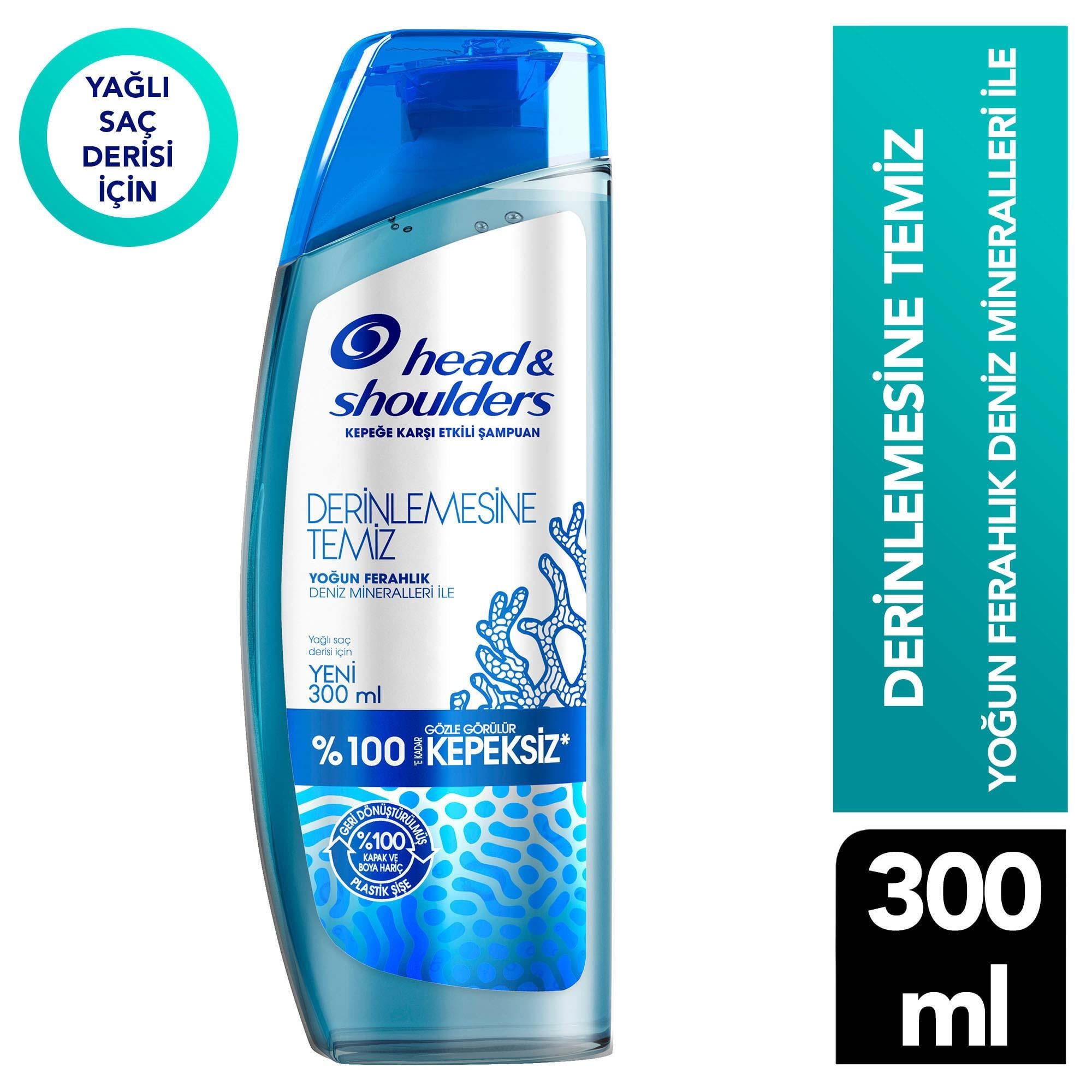 Head & Shoulders Derinlemesine Temiz Saç Derisi Detoksu Şampuan 300 ML