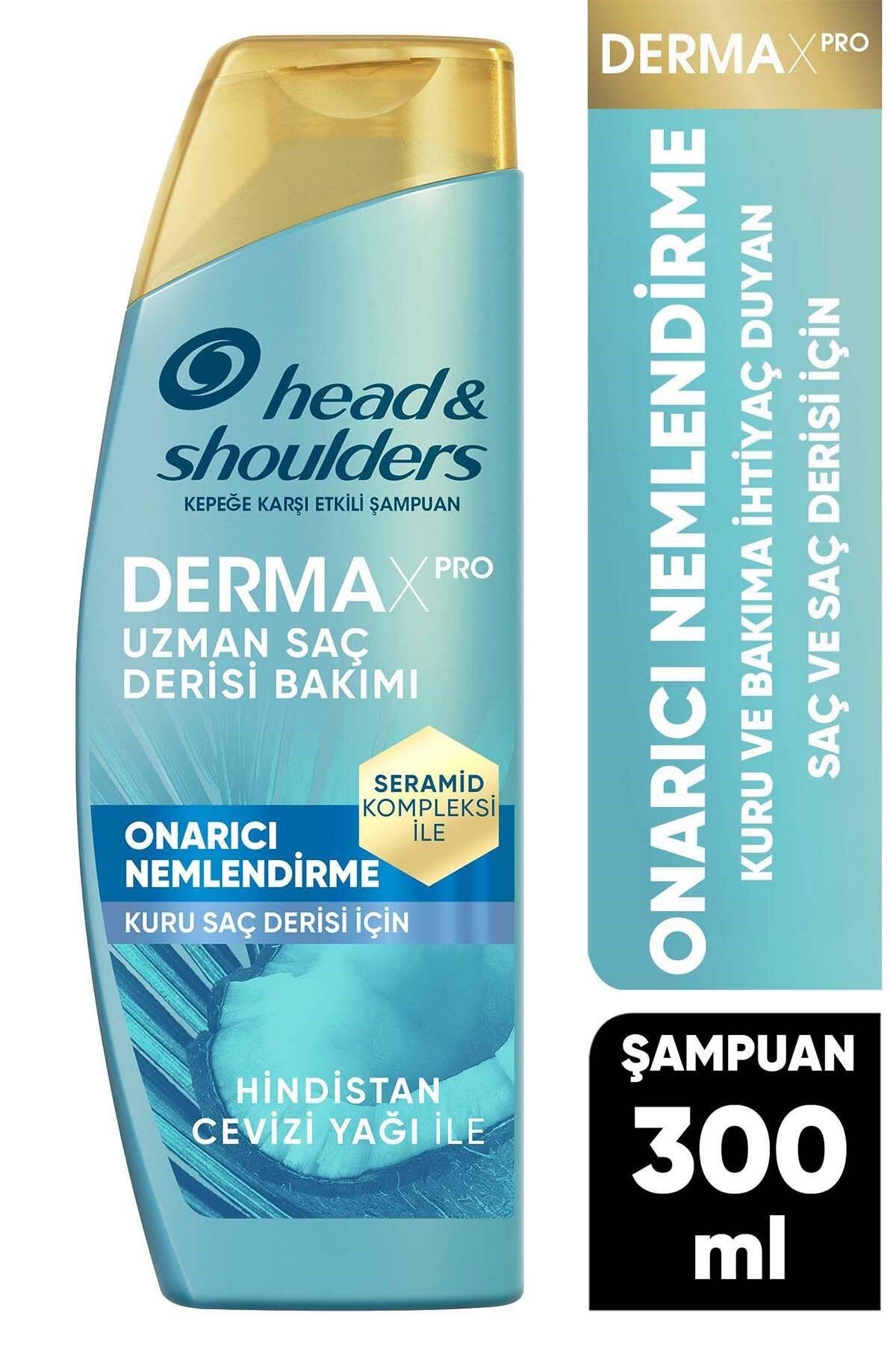 Head & Shoulders Dermaxpro Nemlendirici Kuru Uzun Saç Derisi Bakımı Kepek Karşıtı Şampuan 350 ML