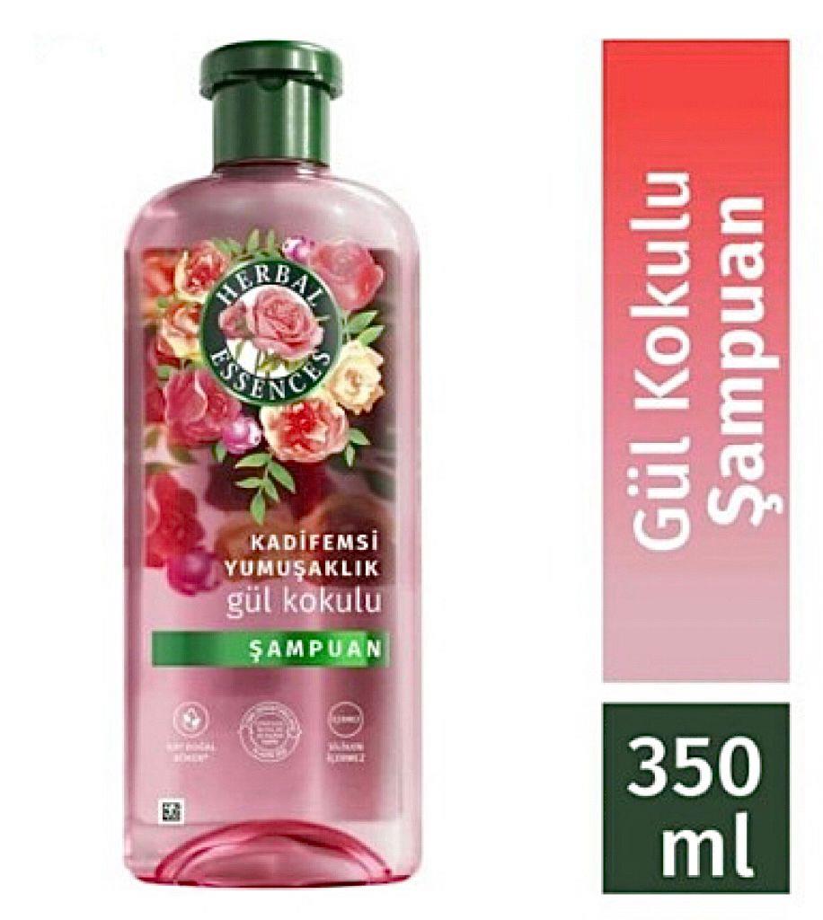 Herbal Essences Kadifemsi Yumuşaklık Gül Kokulu (Rose Soft) Şampuan 350 Ml