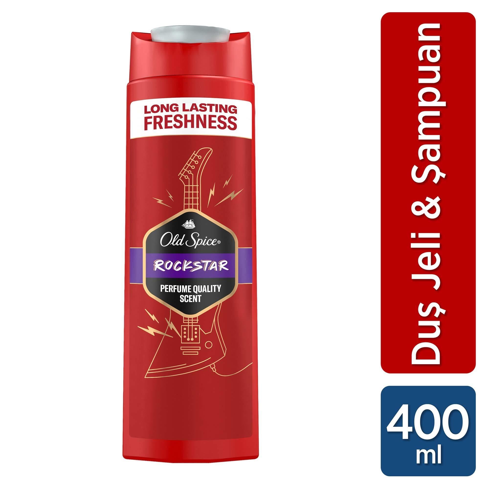 Old Spice Rockstar 3 In1 Şampuan+Duş Jeli 400 ML