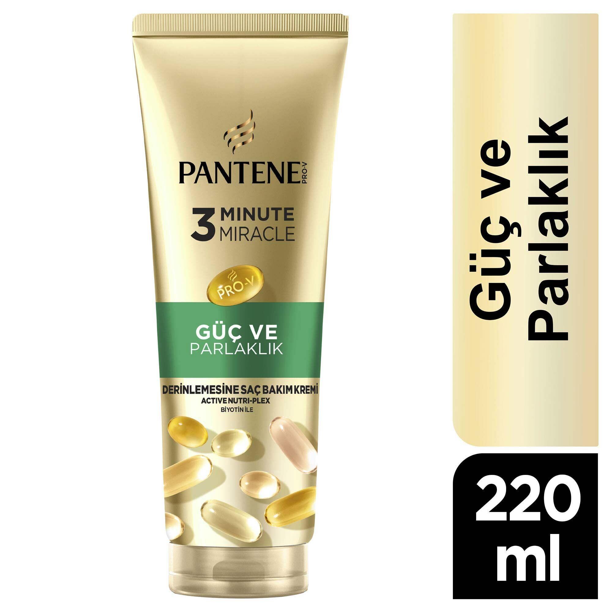 Pantene 3MM Miracle Güç ve Parlaklık Serum Şaç Bakım Kremi 200 ML