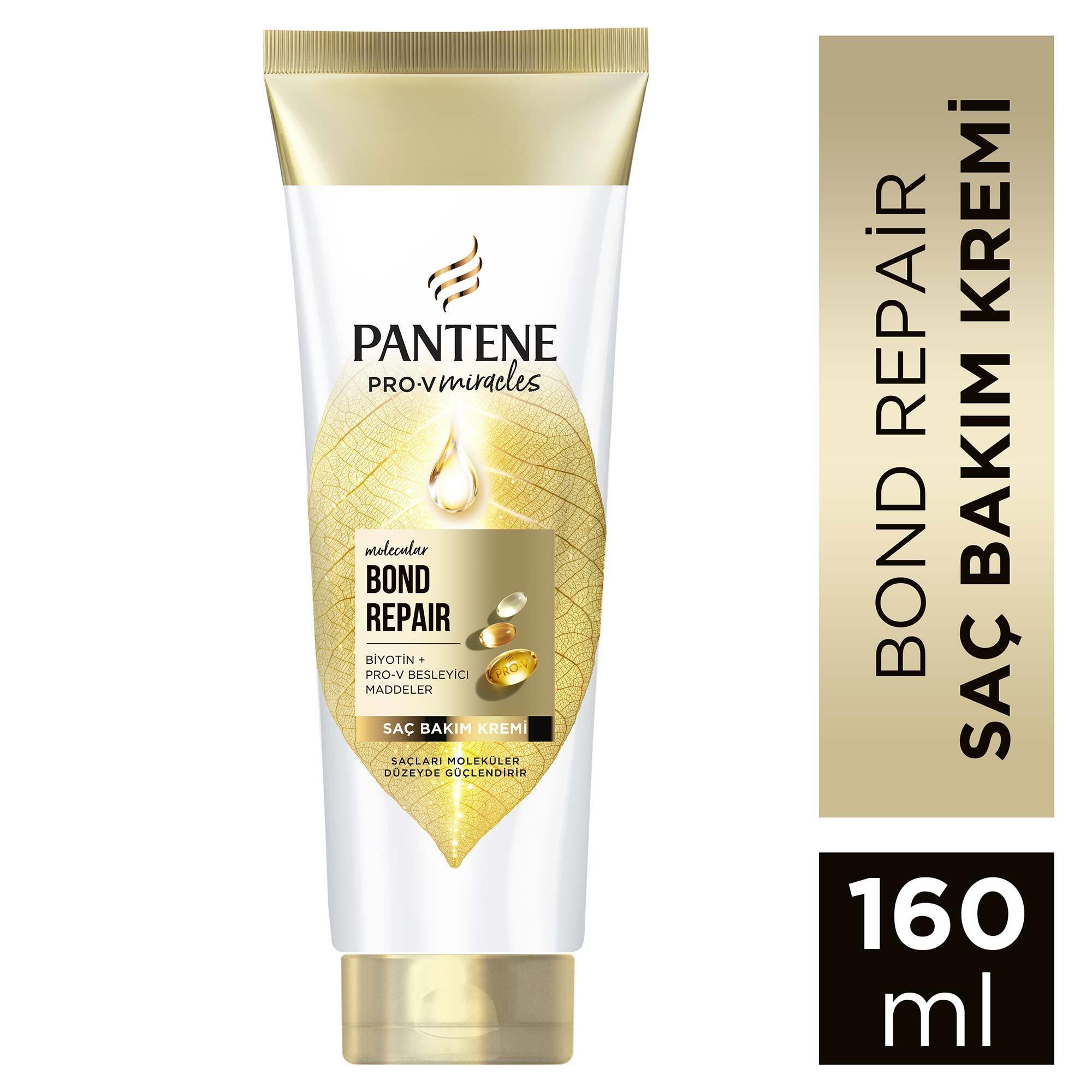 Pantene Pro-V Mıracles Molecular Bond Repair Saç Bakım Kremi Yıpranmış Saçlar Için 160 ML