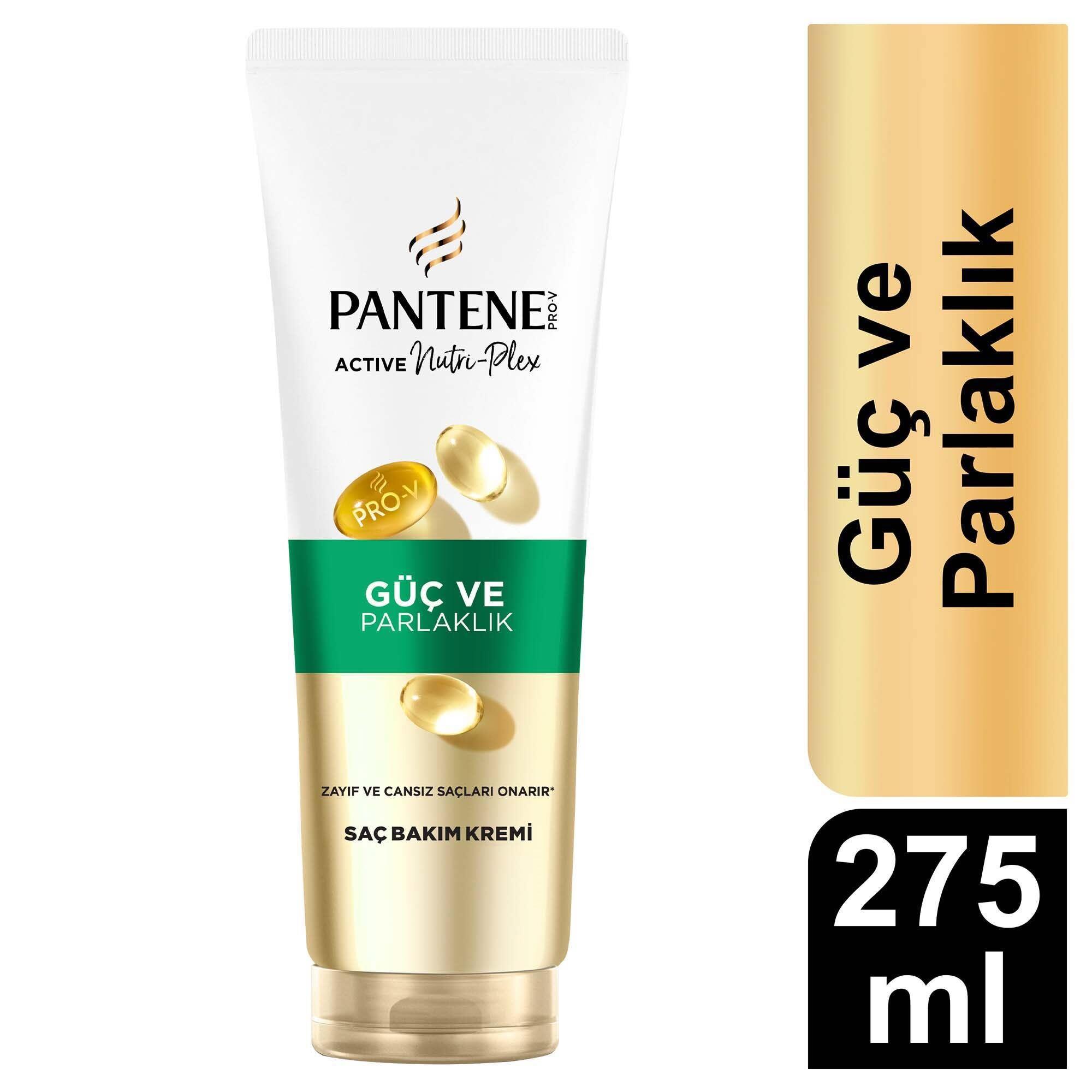 Pantene Saç Kremi Güçlü & Parlak Doğal Sentez 275 ML