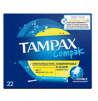 Tampax Tampon Normal Eko Paket 22'li