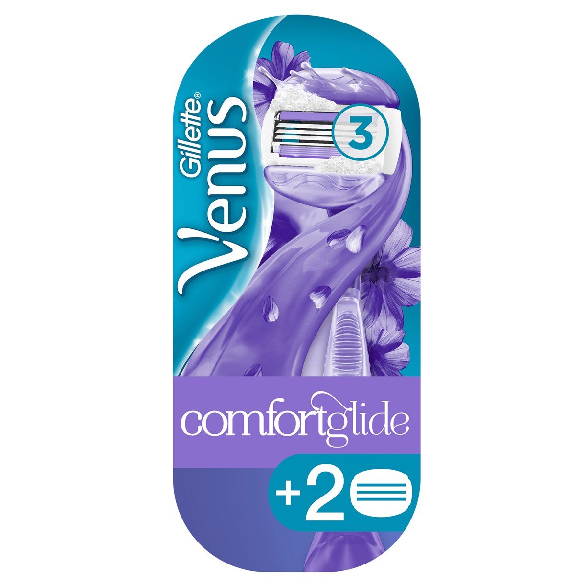 Venus Comfort Glide Breeze Tıraş Makinesi + 2 Adet Yedek Başlık