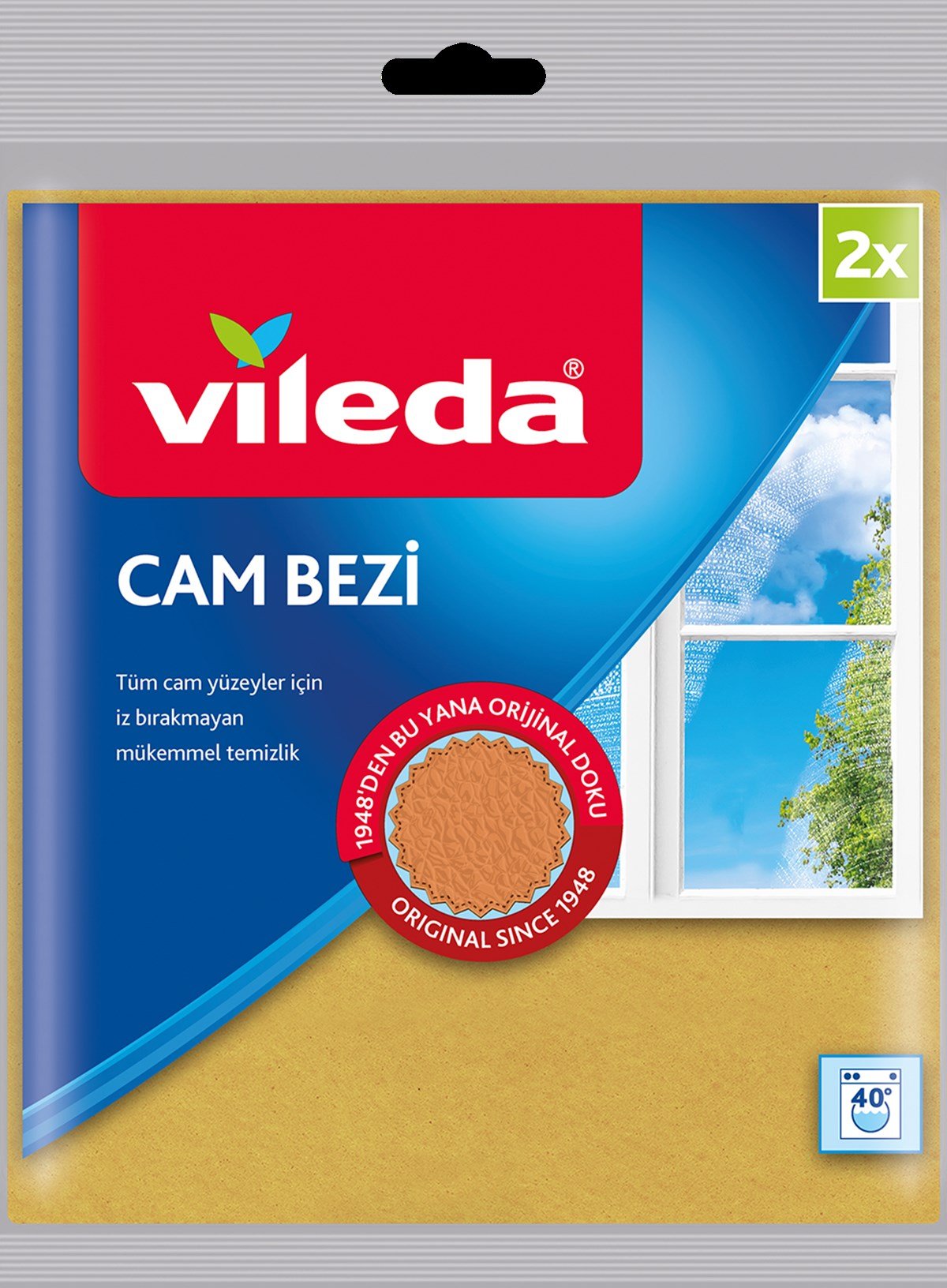 Vileda Cam Bezi 2 Adet