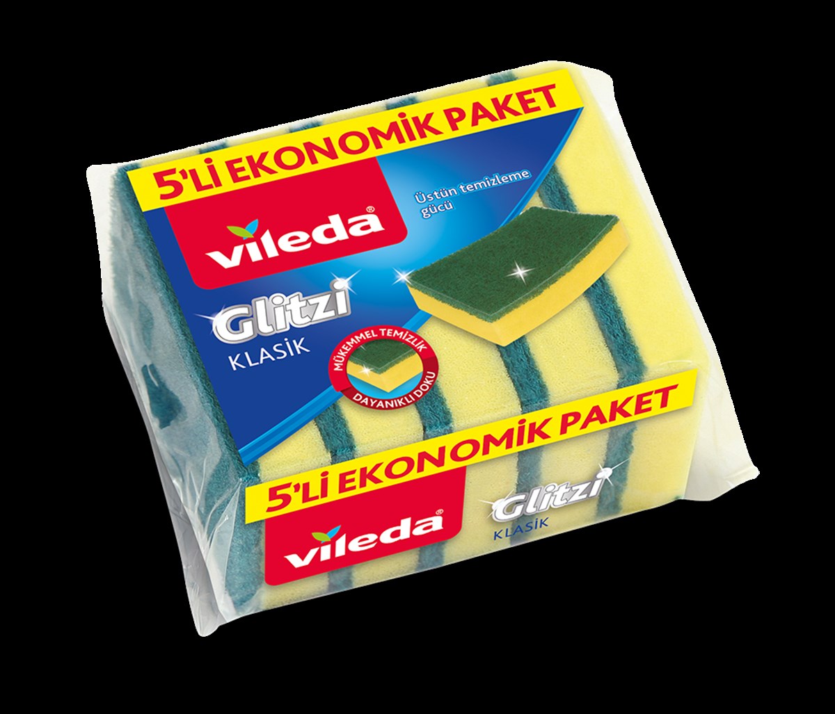 Vileda Klasik Sünger Ekonomik Paket 5 Adet