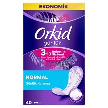 Orkid Günlük Ped Normal 40 Adet Ekonomik Paket