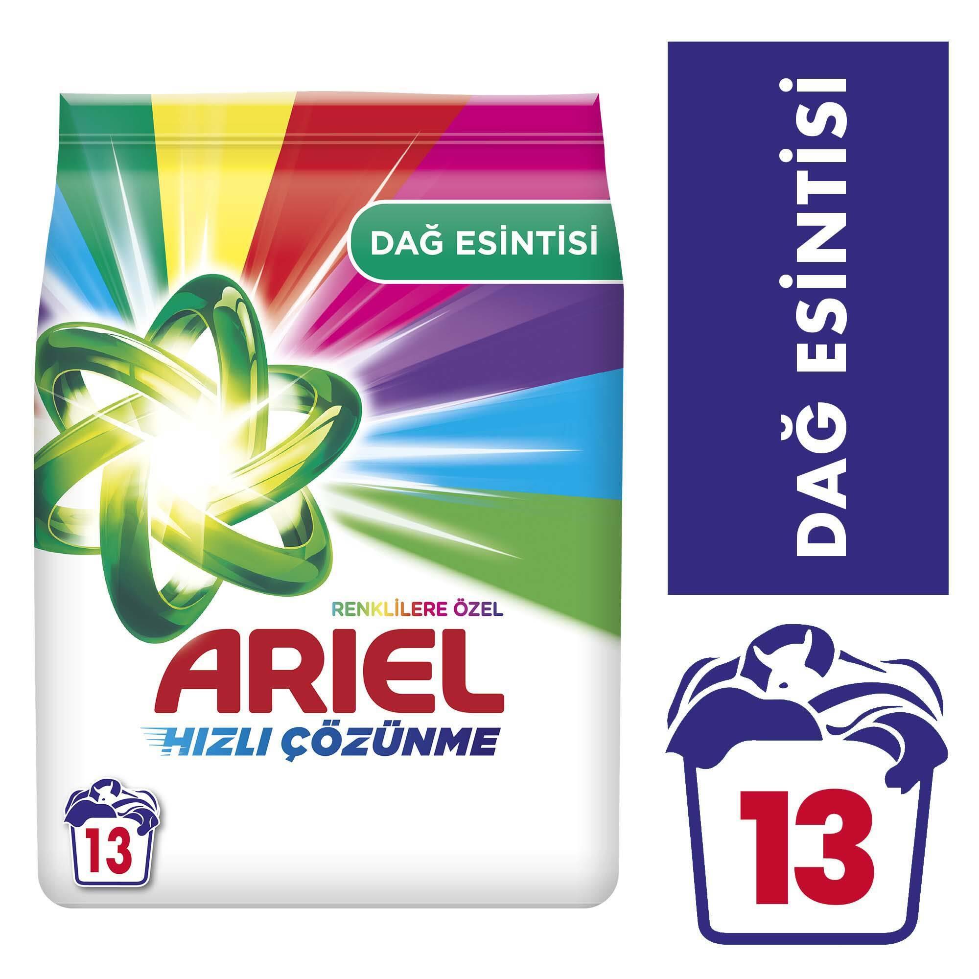 Ariel Dağ Esintisi Renkli AquaPudra Çamaşır Deterjanı 4.5 KG