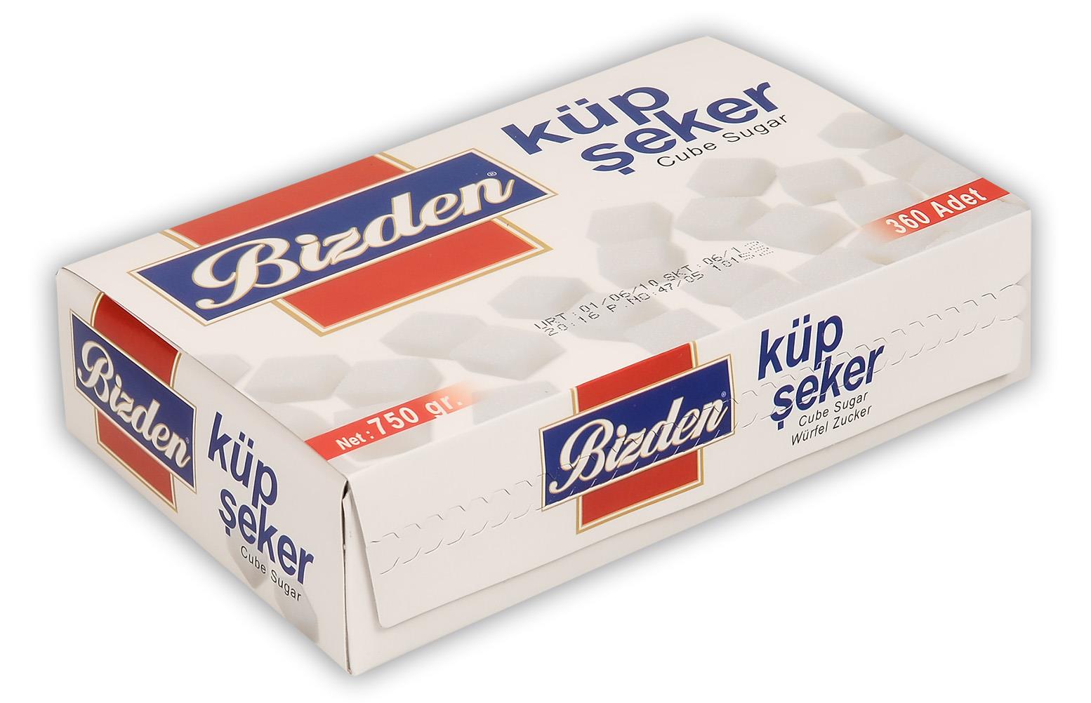 Bizden Kesme Şeker 750gr