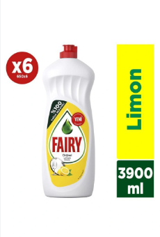 Fairy Multibay Limon Bulaşık Deterjanı 6 x 650 ML