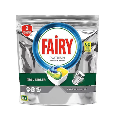 Fairy Platinum 60 Yıkama Bulaşık Makinesi Deterjanı Kapsülü
