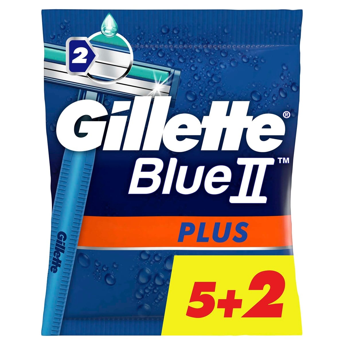 Gillette Blue2 Plus Kullan At Tıraş Bıçağı 7 Adet