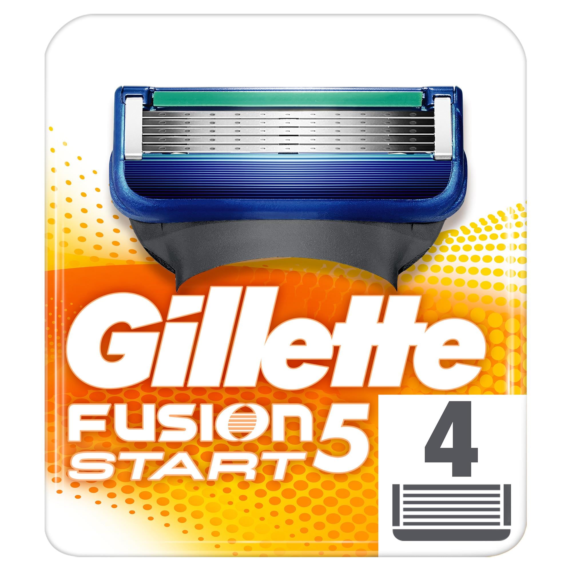 Gillette Fusion 5 Start Yedek Tıraş Bıçağı 4'lü
