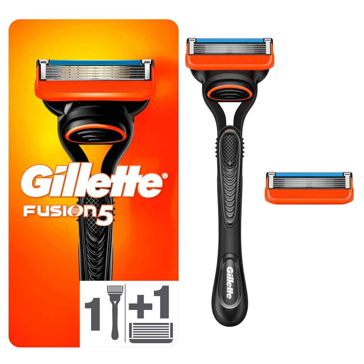 Gillette Fusion Tıraş Makinesi + Yedek Tıraş Bıçağı