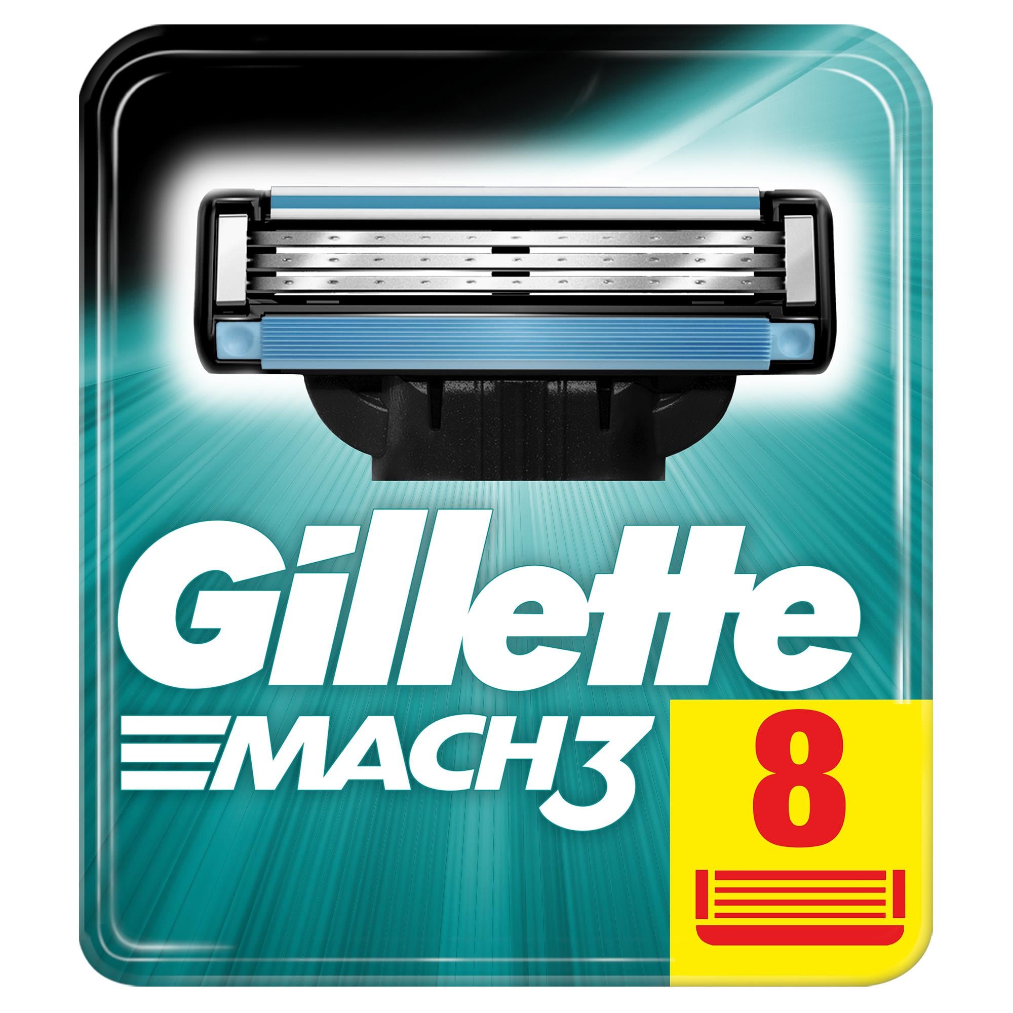 Gillette Mach3 Yedek Tıraş Bıçağı Yedek 8'li