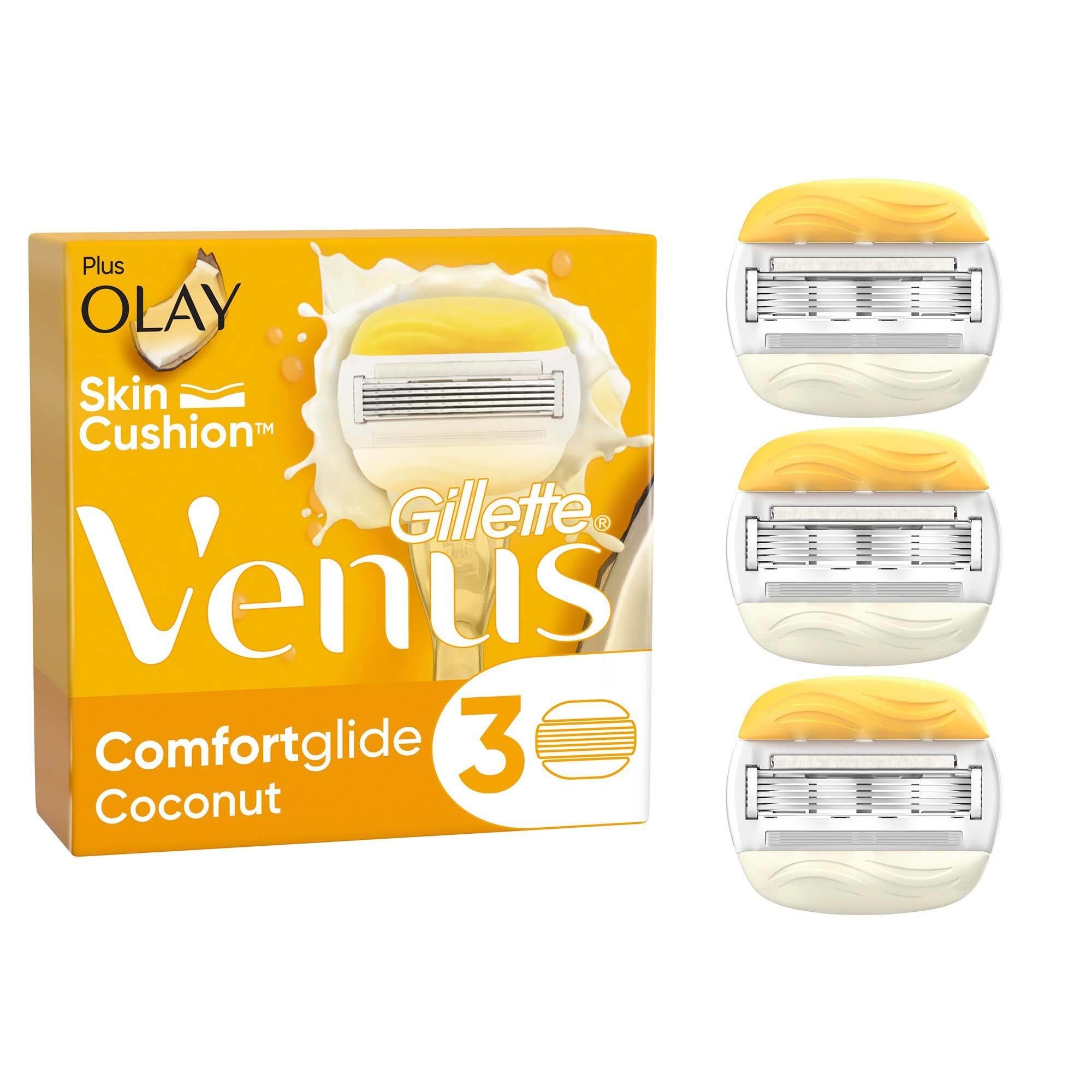 Gillette Venus ComfortGlide Olay Tıraş Makinesi Yedek Başlık 3'lü