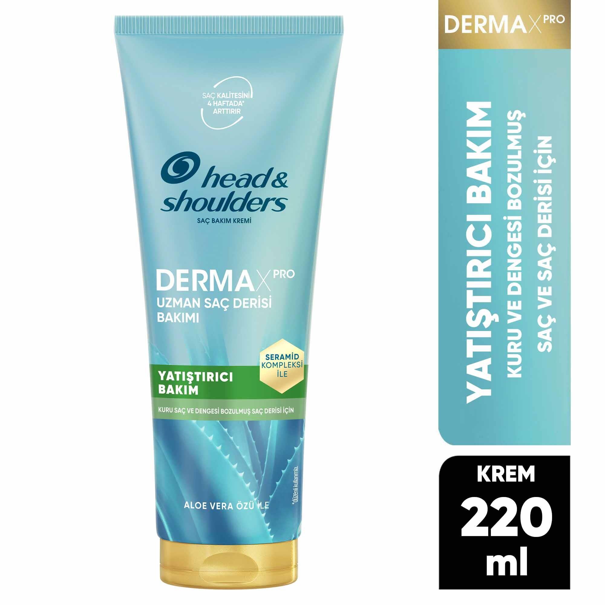 Head & Shoulders Dermaxpro Yatıştırıcı Saç ve Saç Derisi Bakım Kremi 220 ML