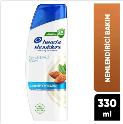 Head & Shoulders Şampuan Nemlendirici Bakım 1+1 330 ML
