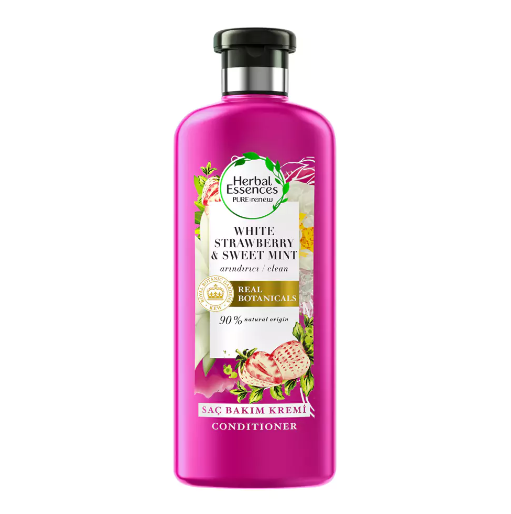 Herbal Essences Saç Bakım Kremi Arındırıcı Beyaz Çilek ve Tatlı Nane 360 Ml