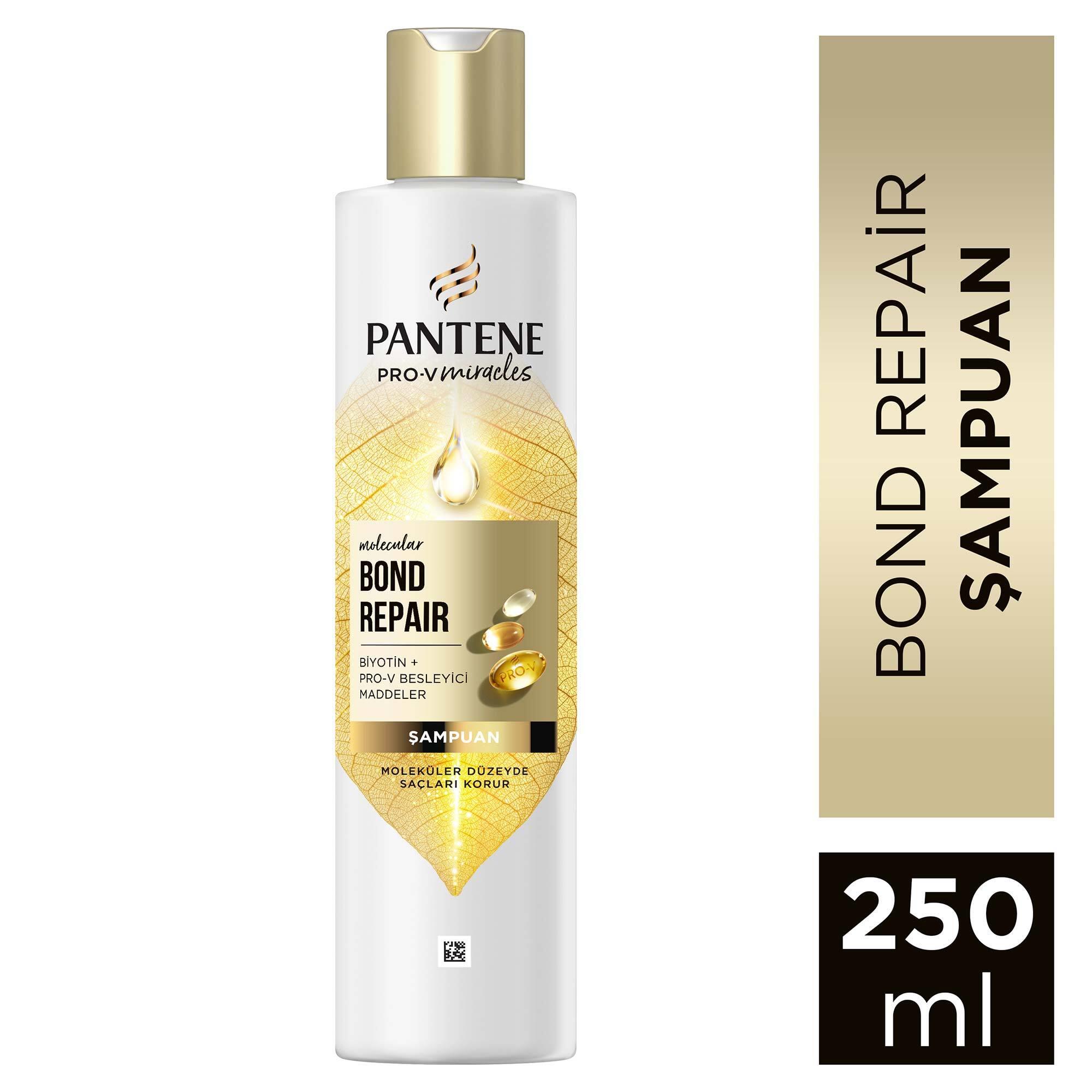 Pantene Pro-V Mıracles Molecular Bond Repair Şampuan Yıpranmış Saçlar Için 250ml