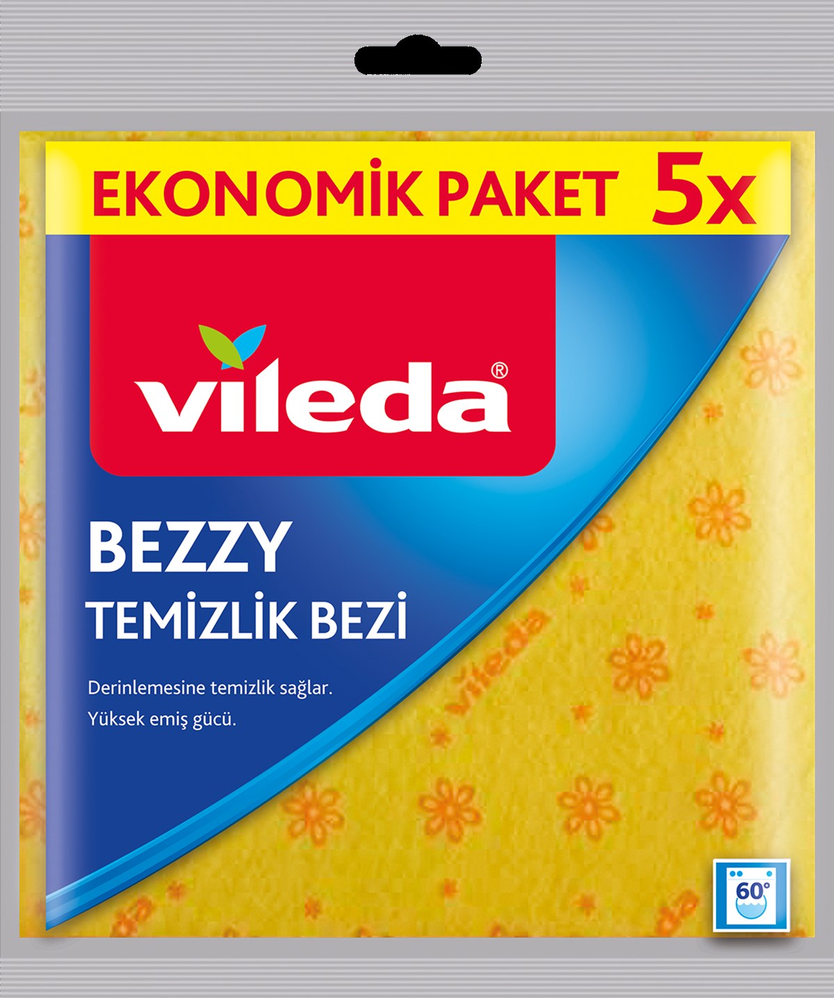 Vileda Bezzy Temizlik Bezi 5 Adet