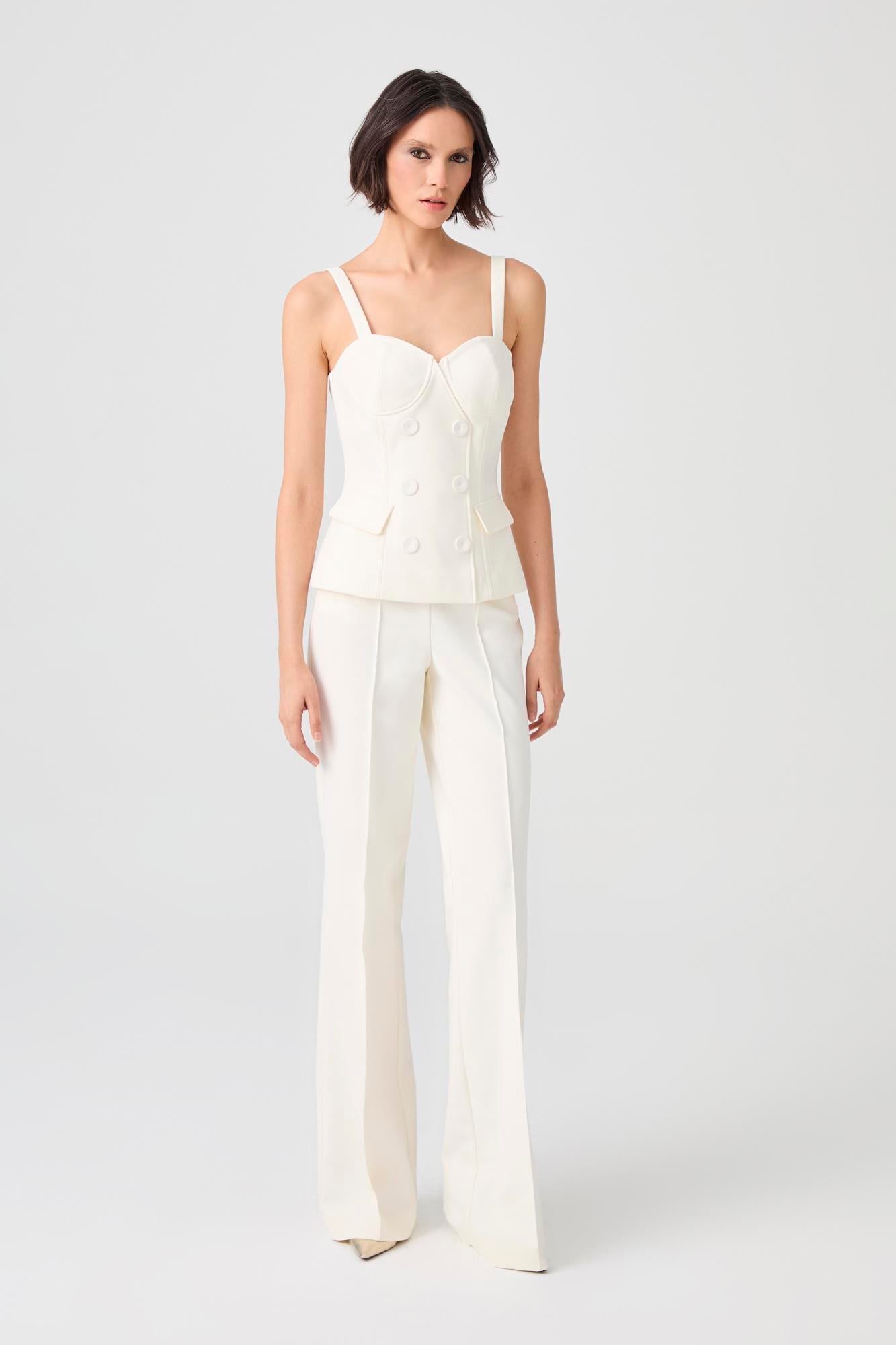 Arlando Üçlü Takım-Krem 