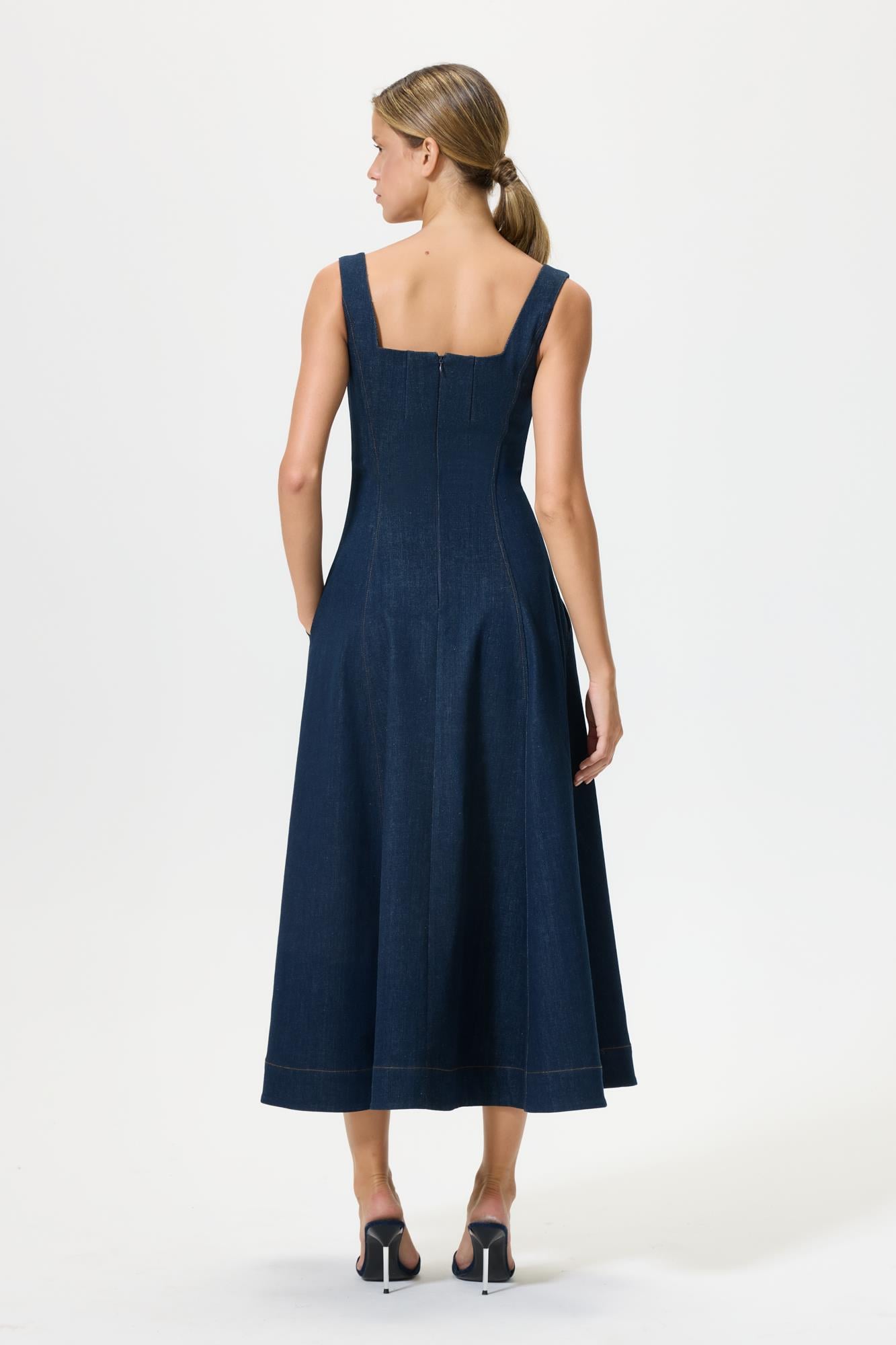 Arya Denim Elbise