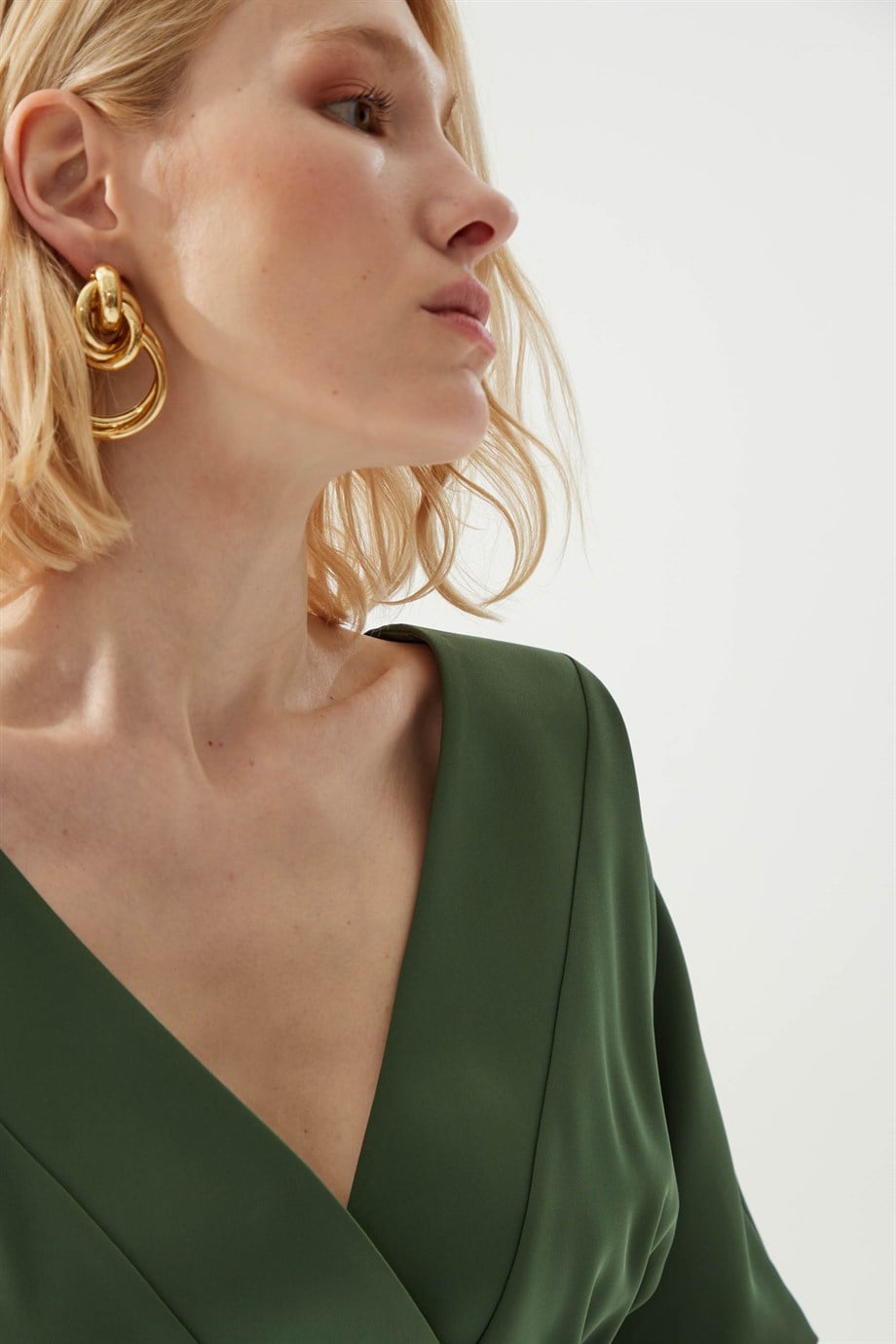 Eleena Yeşil Elbise