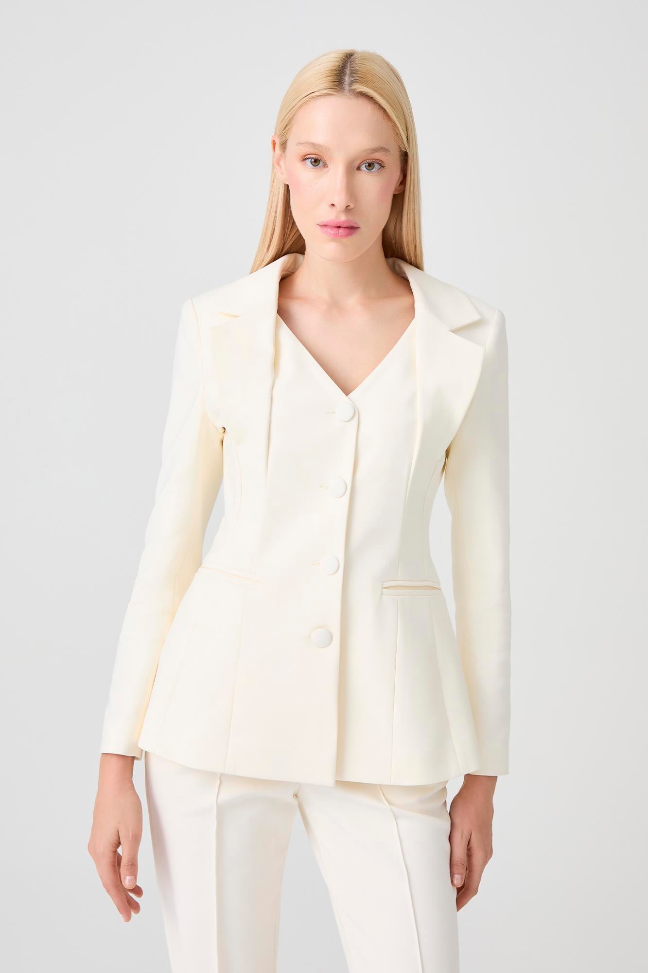 Teressa Krem Ceket