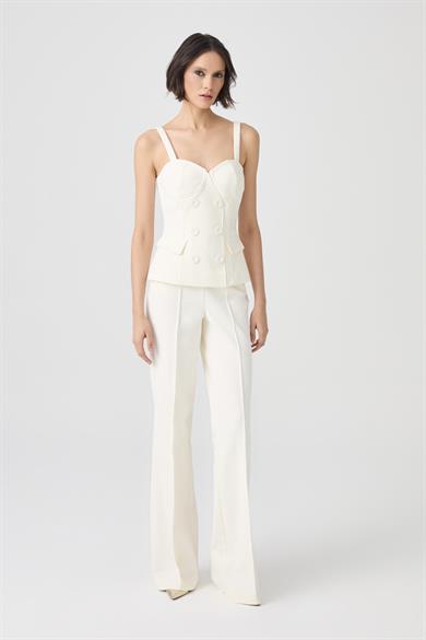 Arlando Üçlü Takım-Krem 