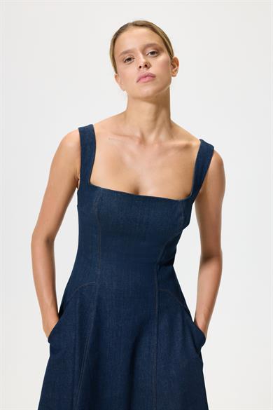 Arya Denim Elbise