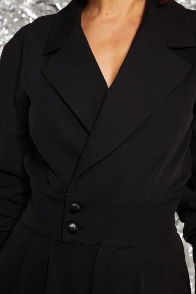 Batonica Siyah Tulum