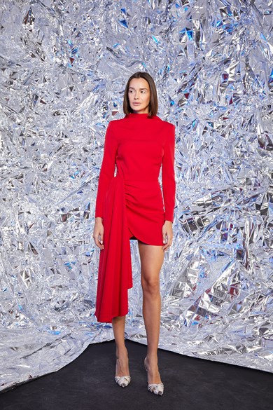 Bibiana Kırmızı Elbise