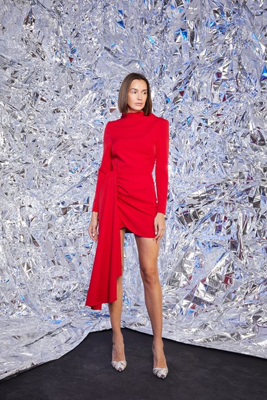 Bibiana Kırmızı Elbise