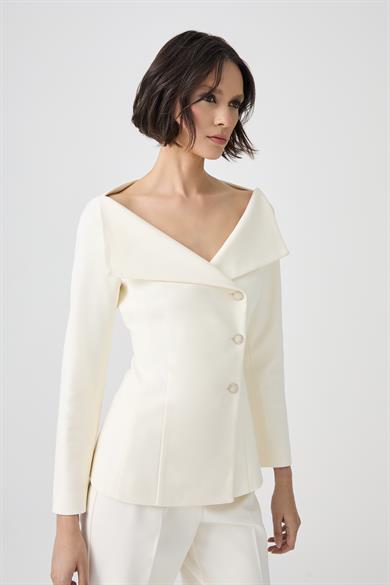 Doriana Krem Ceket