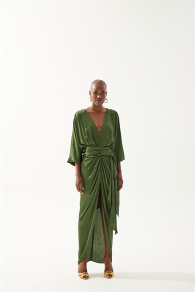 Elizabeth Yeşil Elbise