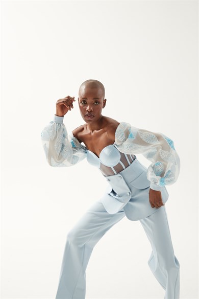 Estella 3lü Mavi Takım