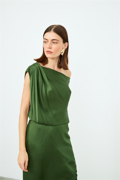 Helen Yeşil Elbise
