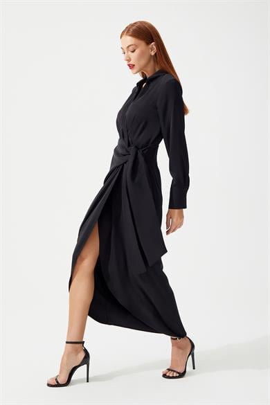 Hermosa Siyah Elbise