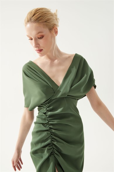 İrene Yeşil Elbise