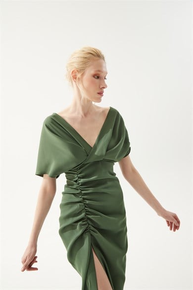 İrene Yeşil Elbise