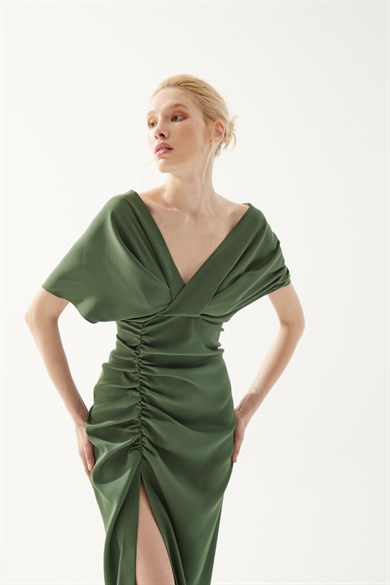 İrene Yeşil Elbise
