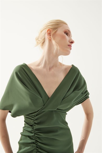 İrene Yeşil Elbise