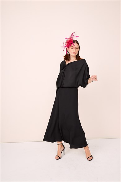 Isabella Siyah Elbise