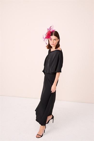 Isabella Siyah Elbise