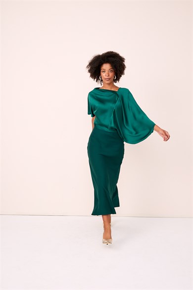 Isabella Yeşil Elbise