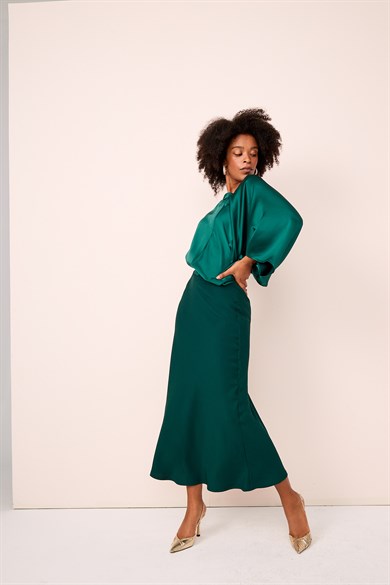 Isabella Yeşil Elbise