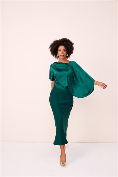 Isabella Yeşil Elbise