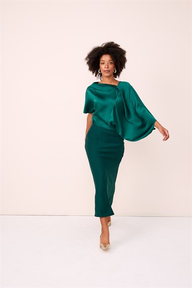 Isabella Yeşil Elbise